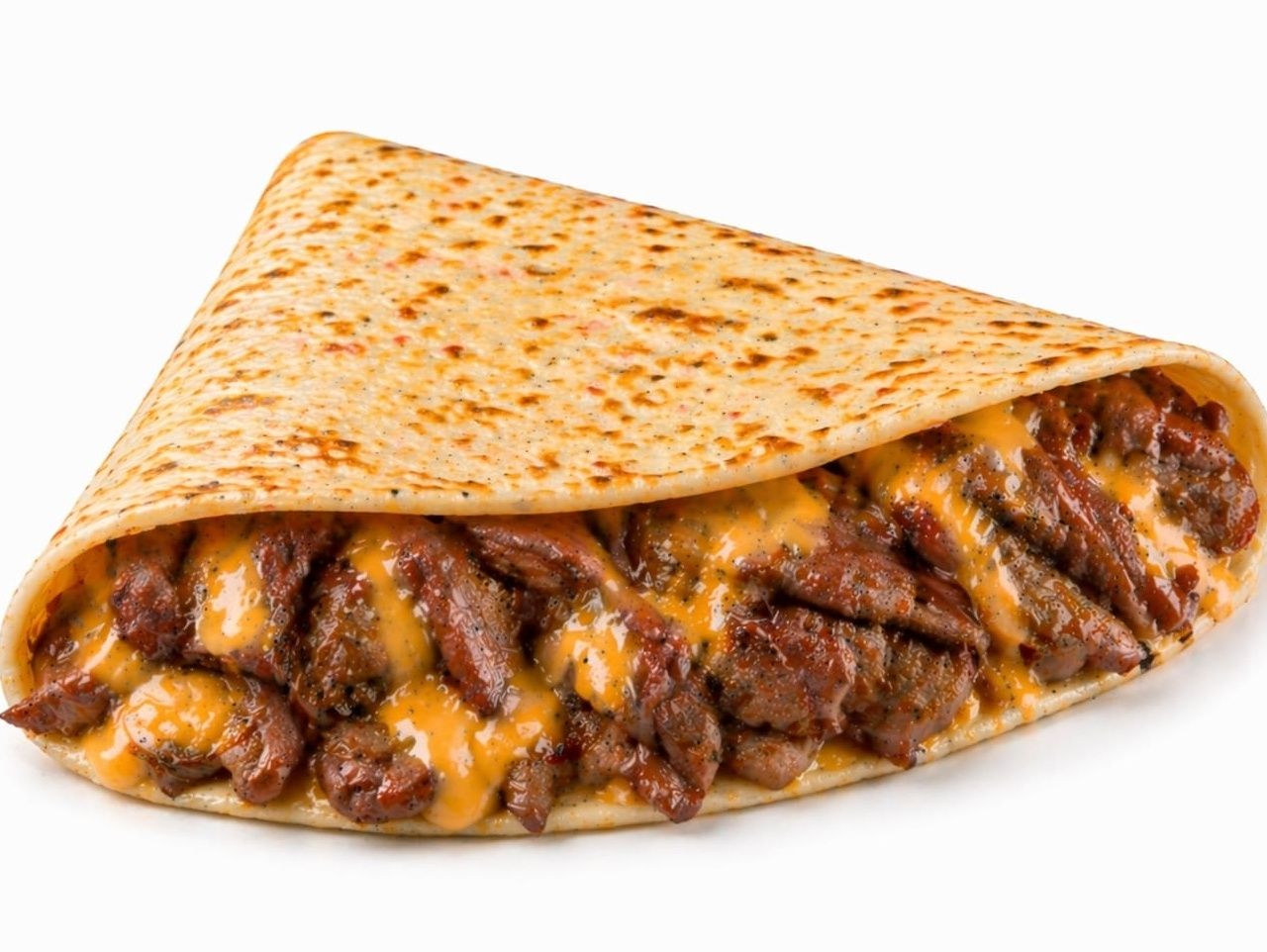 Beef shawarma crepe