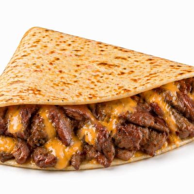 Beef shawarma crepe