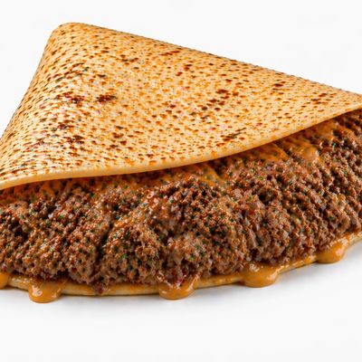 Minced meat crepe