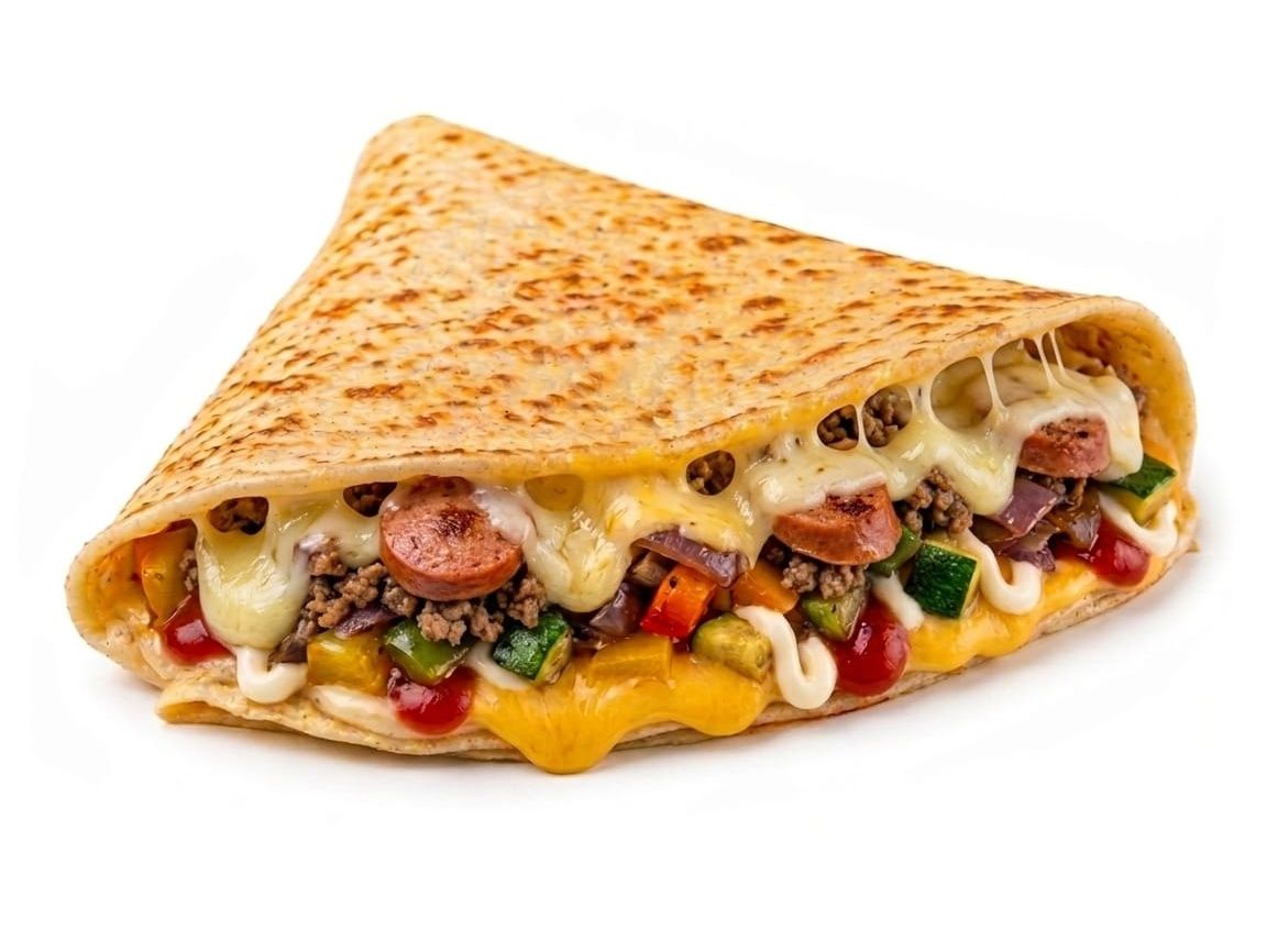 Meat Mix Crepe