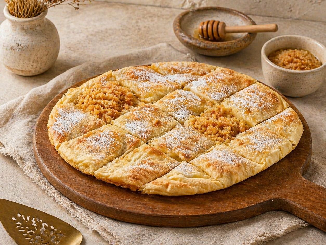 Basbousa pie