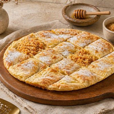 Basbousa pie