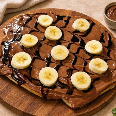 Nutella Banana Pie