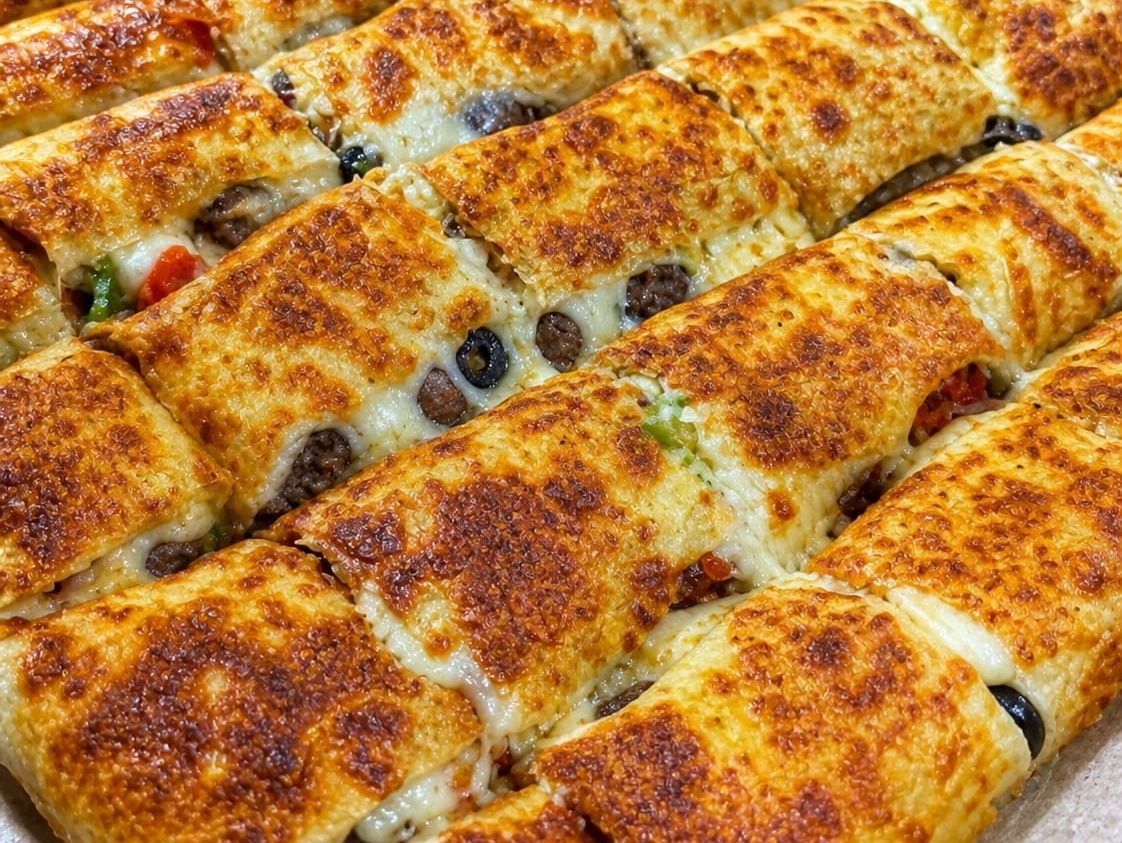 Cheddar sausage pie