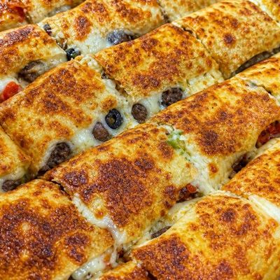 Cheddar sausage pie