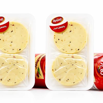 Quarter of pepper cheddar