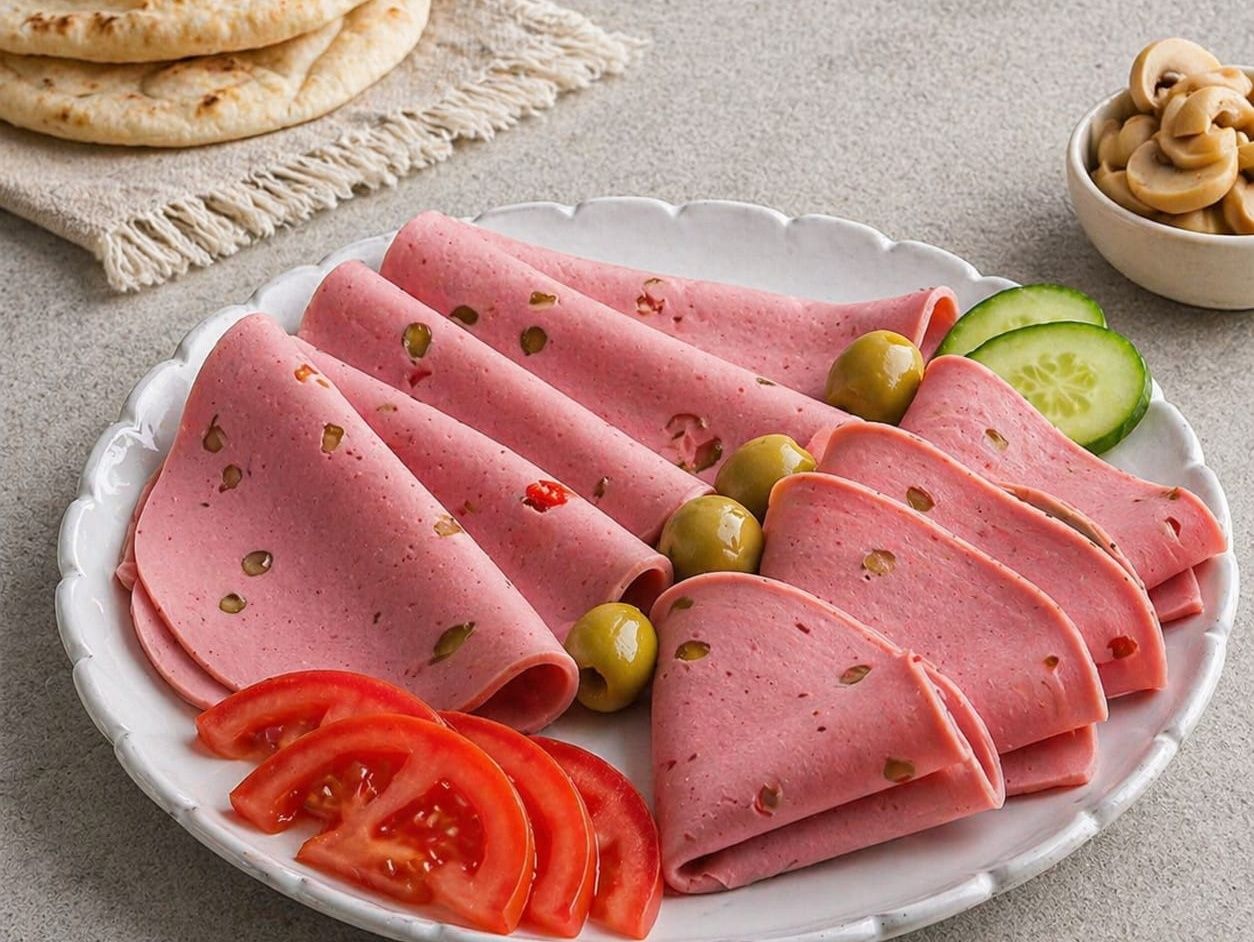 Quarter of beef luncheon with olives