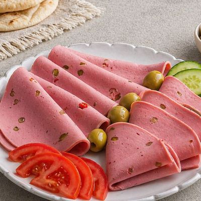 Quarter of beef luncheon with olives