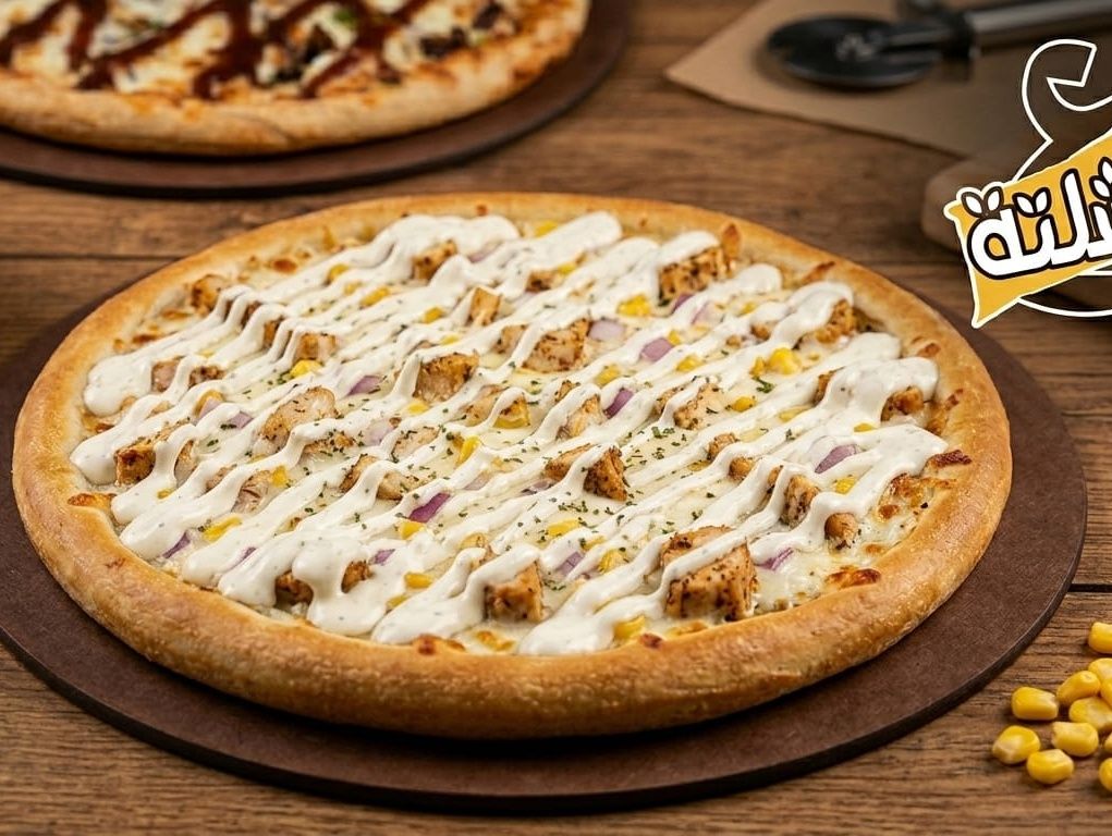 Chicken Ranch Pizza