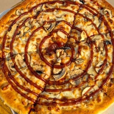 Smoked Turkey Pizza