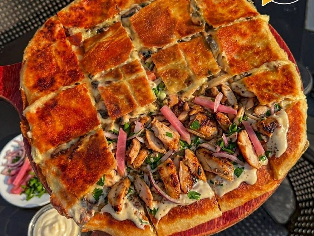 Chicken Shawarma Pie