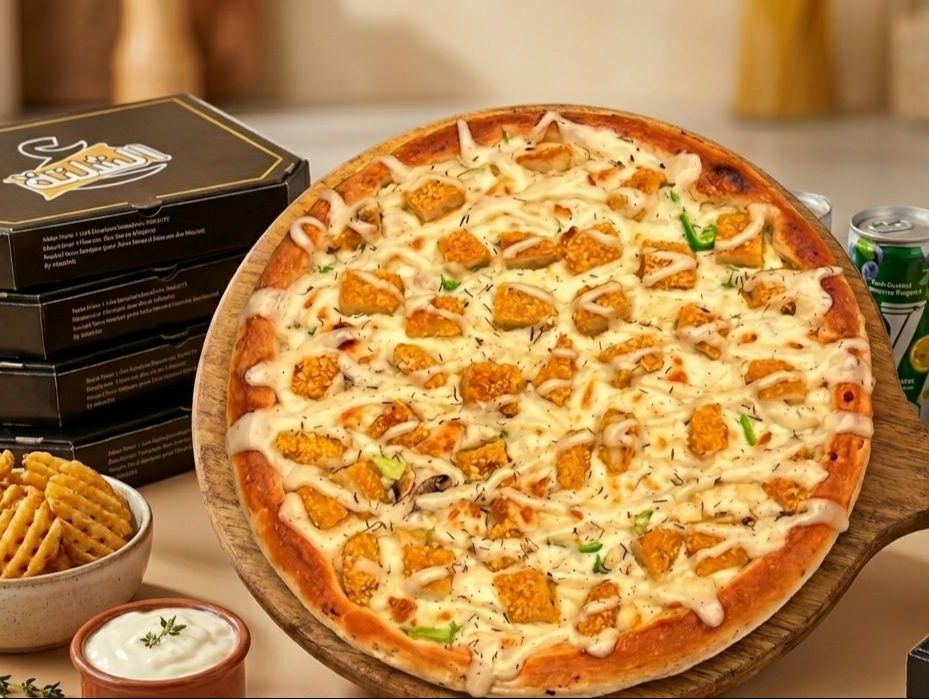 Crispy Chicken Pizza