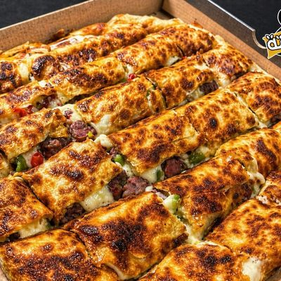 Spiced sausage pie