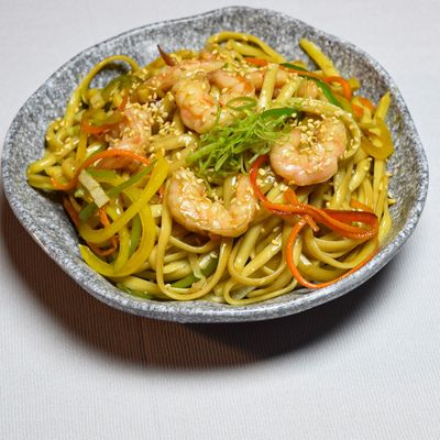 Stir-Fried Egg Noodles With Vegetables