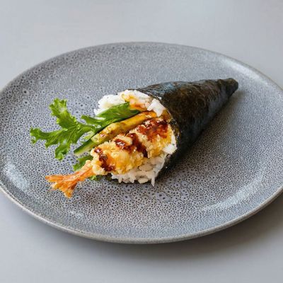 Shrimp Tempura Temaki