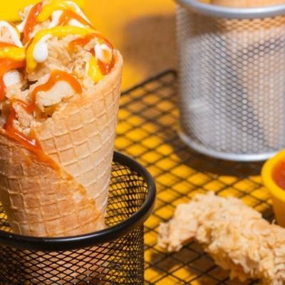 Volcano Cone Sandwich