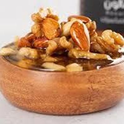 White Honey With Nuts