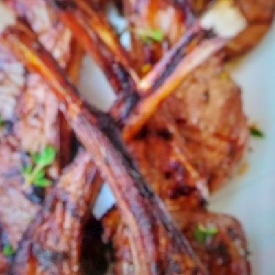 Quarter lamb ribs