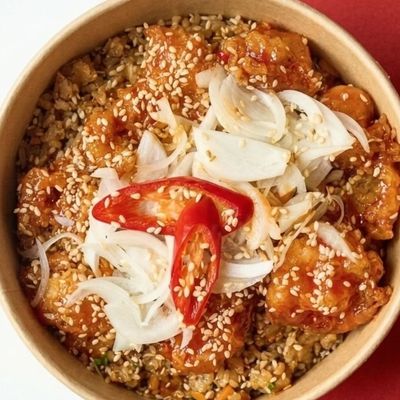Spicy Shrimp Dish