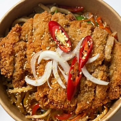 Chicken Katsu Noodles