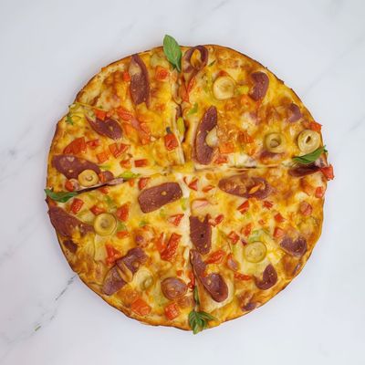 Meat Shawarma Pizza