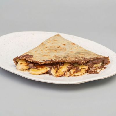 Chocolate And Banana Crepe