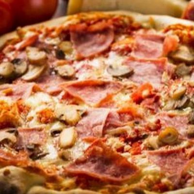 Oriental Pastrami Pizza