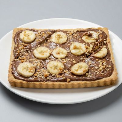 Chocolate and Banana Pie