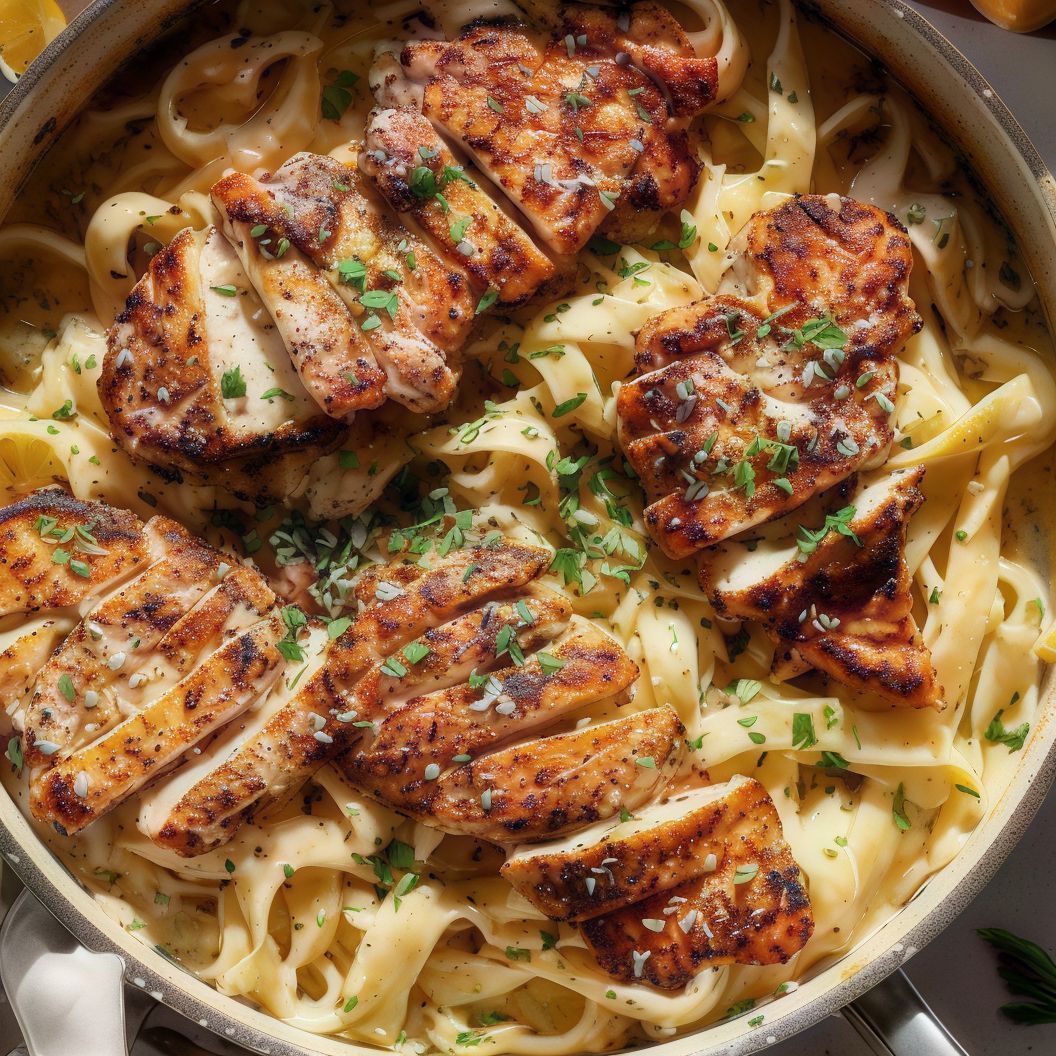 Grilled Chicken With Lemon Sauce