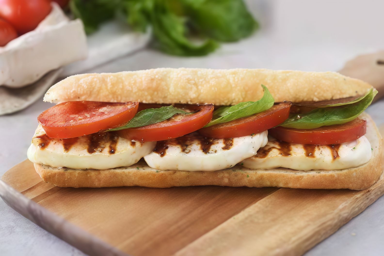 Haloumi Chicken Pesto