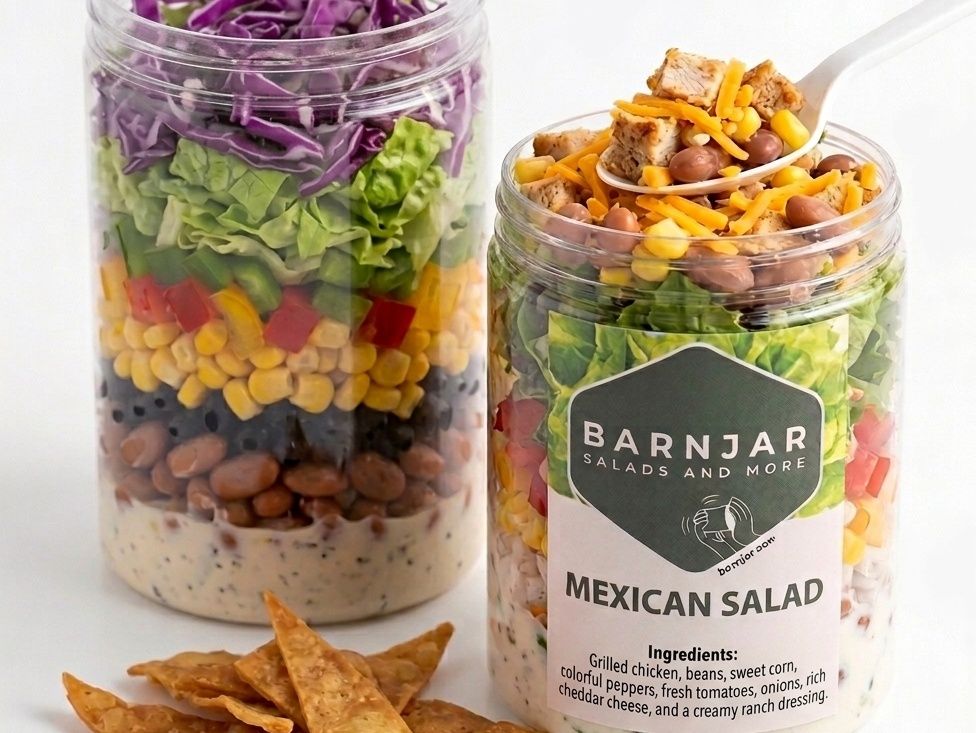 Mexican Salad Jar