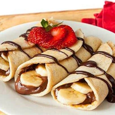 Banana Roll Crepe