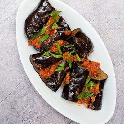 Pickled eggplant