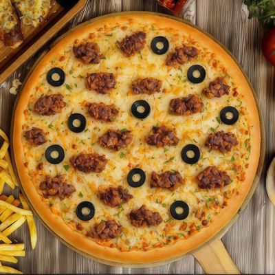 Kiri Sausage Pizza