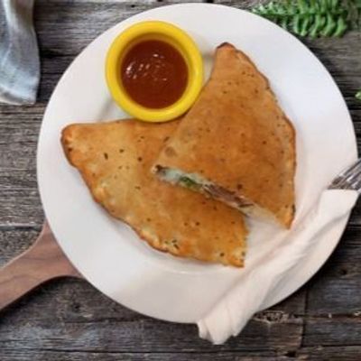Super Supreme Pizza Sandwich