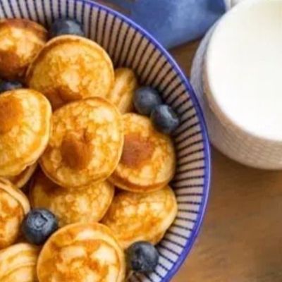 Mini Pancakes Honey