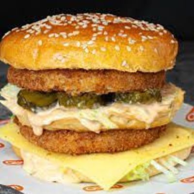 Double Chicken Burger