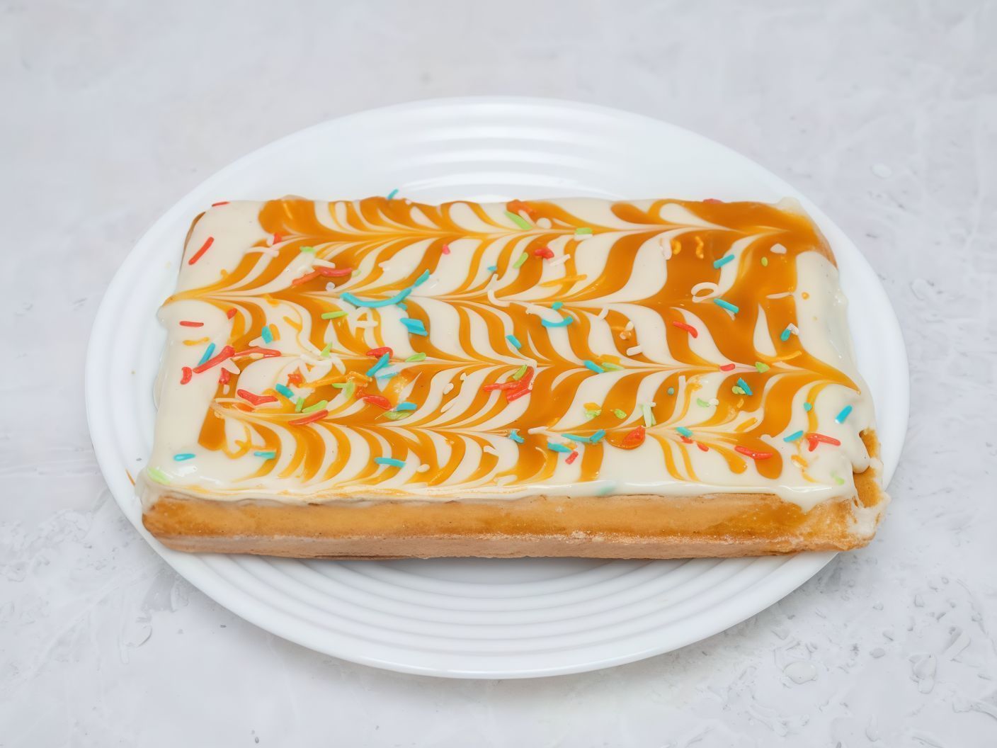 White Chocolate Waffle