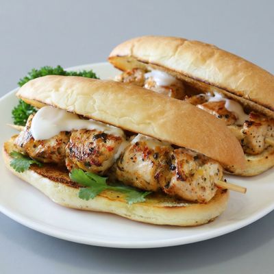 French Chicken Shashlik Sandwich