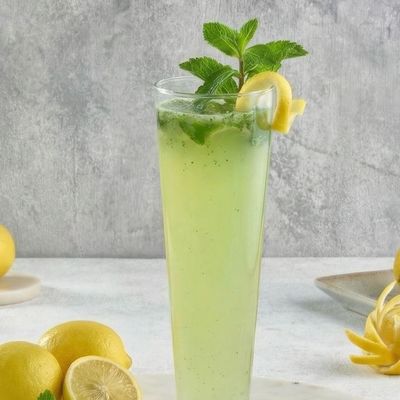 Fresh Lemon With Mint Juice