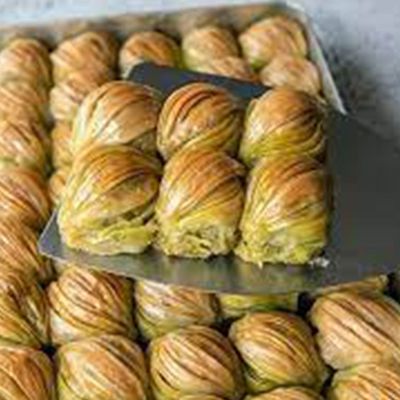Pistachio Yabrak Baklava