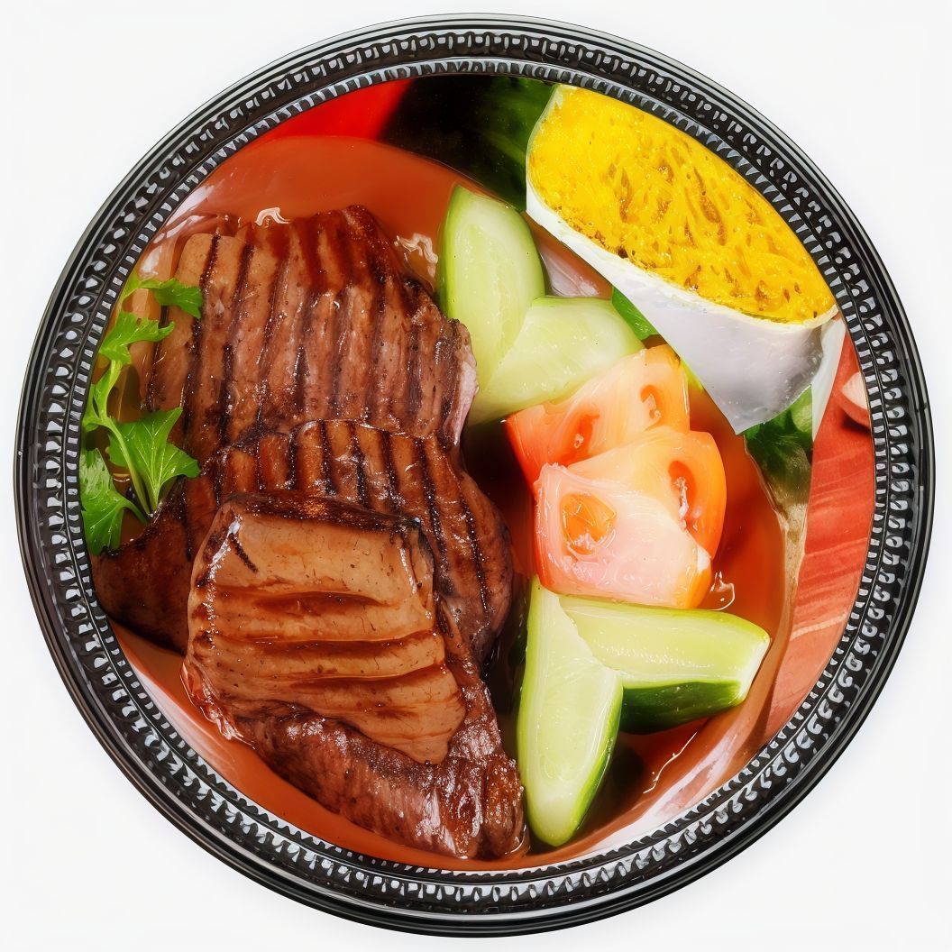 1/4 Grilled Liver Meal
