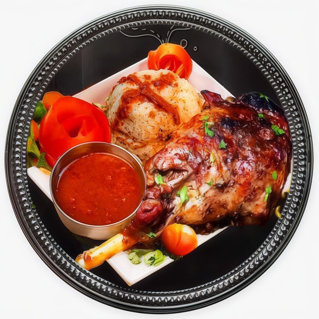 Lamb Shank with Fattah Meal