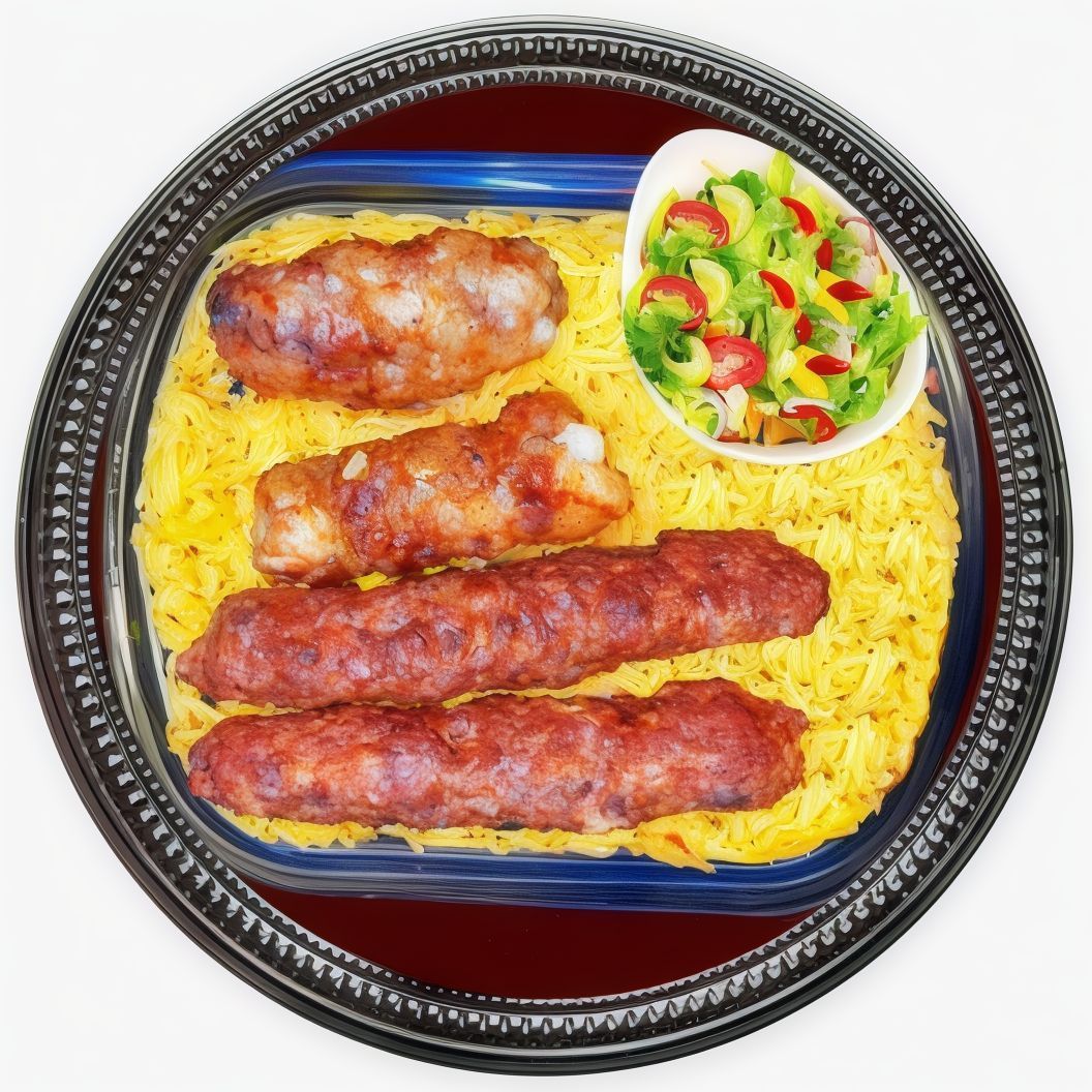 1/8 Tarb and 1/8 Kofta Meal