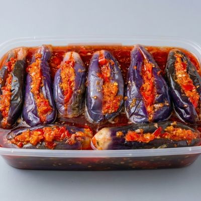 Pickled eggplant box