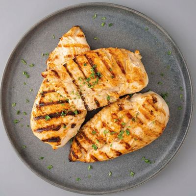 Grilled chicken breasts