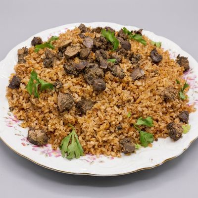 Liver With Giblets Rice