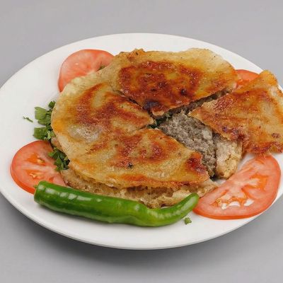 Hawawshi Kandouz with cheese