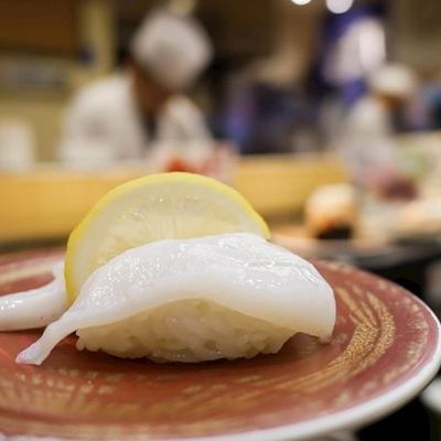 Ika Nigiri Sushi