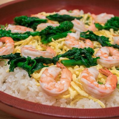Shrimp Chirashi